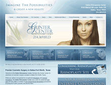 Tablet Screenshot of gunter-center.com